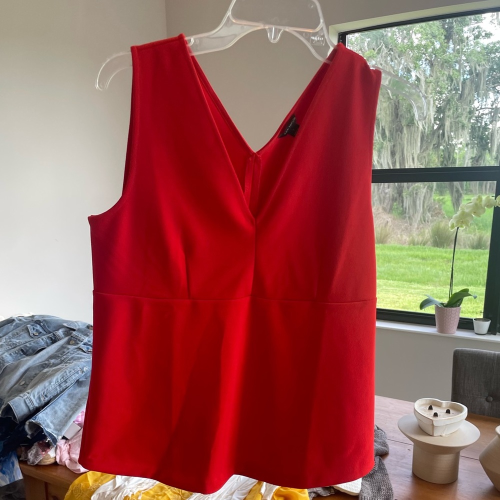 Ann Taylor Red Tank